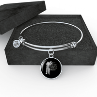 Load image into Gallery viewer, Designs by MyUtopia Shout Out:Have You Thanked A Veteran Today Personalized Engravable Keepsake Bangle Bracelet,Silver / No,Wire Bracelet
