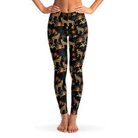 Load image into Gallery viewer, Designs by MyUtopia Shout Out:Hawaiian Leopard Print Leggings,XS,Leggings - AOP
