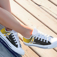 Load image into Gallery viewer, Designs by MyUtopia Shout Out:#HawksSoar Iowa Lowtop Shoes
