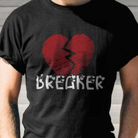 Load image into Gallery viewer, Designs by MyUtopia Shout Out:Heartbreaker Valentines Day Humor Adult Unisex T-Shirt
