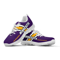 Load image into Gallery viewer, Designs by MyUtopia Shout Out:#HeedTheCallOfSkol Minnesota Fan Running Shoes,Kid&#39;s / 11 CHILD (EU28) / Violet,Running Shoes
