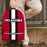 Load image into Gallery viewer, Designs by MyUtopia Shout Out:#HereComesTheBoomer Oklahoma Backpack
