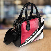 Load image into Gallery viewer, Designs by MyUtopia Shout Out:#HereComesTheBoomer Oklahoma Faux Leather Handbag with Shoulder Strap
