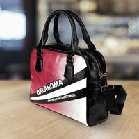 Load image into Gallery viewer, Designs by MyUtopia Shout Out:#HereComesTheBoomer Oklahoma Faux Leather Handbag with Shoulder Strap
