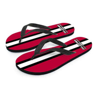 Load image into Gallery viewer, Designs by MyUtopia Shout Out:#HereComesTheBoomer Oklahoma Flip Flops
