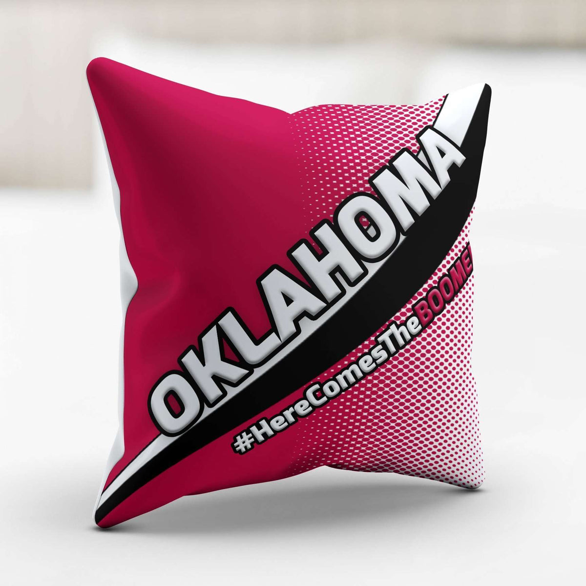 Designs by MyUtopia Shout Out:#HereComesTheBoomer Oklahoma Pillowcase