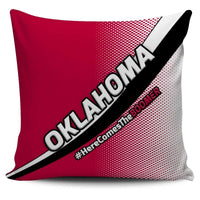 Load image into Gallery viewer, Designs by MyUtopia Shout Out:#HereComesTheBoomer Oklahoma Pillowcase
