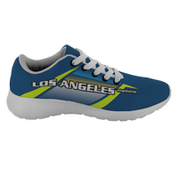 Load image into Gallery viewer, Designs by MyUtopia Shout Out:#HighBoltage L.A. Fan Inspired Z Stripe Running Shoes
