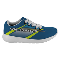 Load image into Gallery viewer, Designs by MyUtopia Shout Out:#HighBoltage L.A. Fan Inspired Z Stripe Running Shoes

