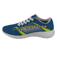 Load image into Gallery viewer, Designs by MyUtopia Shout Out:#HighBoltage L.A. Fan Inspired Z Stripe Running Shoes
