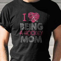 Load image into Gallery viewer, Designs by MyUtopia Shout Out:Hockey Mom Adult Unisex T-Shirt
