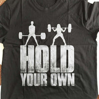 Load image into Gallery viewer, Designs by MyUtopia Shout Out:Hold Your Own Adult Unisex T-Shirt
