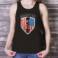 Load image into Gallery viewer, Designs by MyUtopia Shout Out:Honor The Fallen Heroes Unisex Tank
