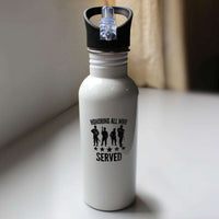 Load image into Gallery viewer, Designs by MyUtopia Shout Out:Honoring All Who Served Water Bottle
