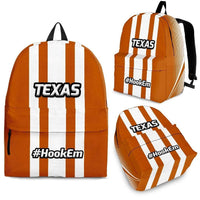 Load image into Gallery viewer, Designs by MyUtopia Shout Out:#HookEm Texas Backpack
