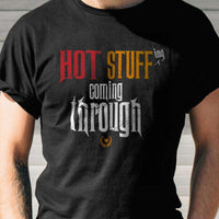 Load image into Gallery viewer, Designs by MyUtopia Shout Out:Hot Stuffing Coming Through Adult Unisex Cotton Short Sleeve T-Shirt
