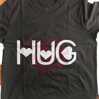 Load image into Gallery viewer, Designs by MyUtopia Shout Out:Hug Hearts Valentines Day Humor Adult Unisex T-Shirt
