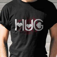 Load image into Gallery viewer, Designs by MyUtopia Shout Out:Hug Hearts Valentines Day Humor Adult Unisex T-Shirt
