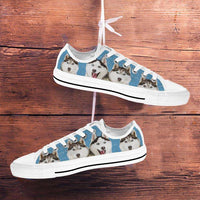 Load image into Gallery viewer, Designs by MyUtopia Shout Out:Huskies Low Cuts
