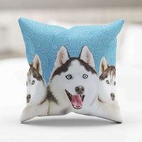 Load image into Gallery viewer, Designs by MyUtopia Shout Out:Huskies Pillowcase
