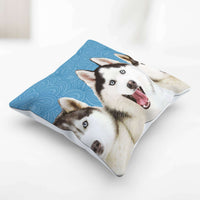 Load image into Gallery viewer, Designs by MyUtopia Shout Out:Huskies Pillowcase
