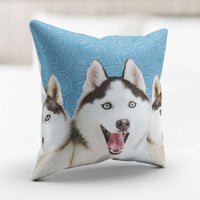 Load image into Gallery viewer, Designs by MyUtopia Shout Out:Huskies Pillowcase
