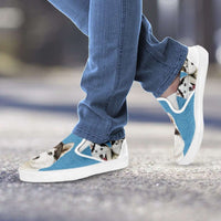 Load image into Gallery viewer, Designs by MyUtopia Shout Out:Husky Puppies Slip-on Shoes
