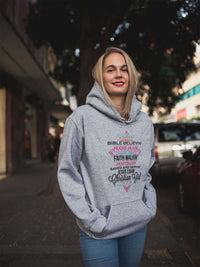Load image into Gallery viewer, Designs by MyUtopia Shout Out:I Am A Christian Girl Core Fleece Pullover Hoodie
