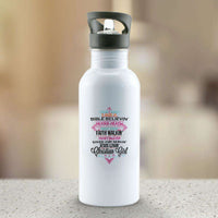 Load image into Gallery viewer, Designs by MyUtopia Shout Out:I Am A Christian Girl Water Bottle

