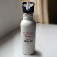 Load image into Gallery viewer, Designs by MyUtopia Shout Out:I Am A Christian Girl Water Bottle

