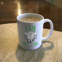 Load image into Gallery viewer, Designs by MyUtopia Shout Out:I am Fab Boo Lous Ghost Ceramic Coffee Mug
