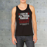 Load image into Gallery viewer, Designs by MyUtopia Shout Out:I Can Do All Things Through Christ Ultra Cotton Unisex Tank Top
