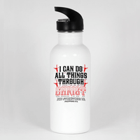 Load image into Gallery viewer, Designs by MyUtopia Shout Out:I Can Do All Things Through Christ Water Bottle,Default Title,Water Bottles
