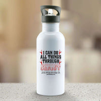 Load image into Gallery viewer, Designs by MyUtopia Shout Out:I Can Do All Things Through Christ Water Bottle
