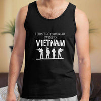 Load image into Gallery viewer, Designs by MyUtopia Shout Out:I Didn&#39;t Go To Harvard, I Went To Vietnam Ultra Cotton Unisex Tank Top
