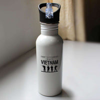 Load image into Gallery viewer, Designs by MyUtopia Shout Out:I Didn&#39;t Go To Harvard, I Went To Vietnam Water Bottle
