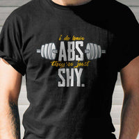 Load image into Gallery viewer, Designs by MyUtopia Shout Out:I Do Have Abs Adult Unisex T-Shirt
