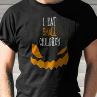 Load image into Gallery viewer, Designs by MyUtopia Shout Out:I Eat Small Children Adult Unisex Cotton Short Sleeve T-Shirt
