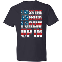Load image into Gallery viewer, Designs by MyUtopia Shout Out:I Miss The America I Grew Up In Lightweight Cotton T-Shirt,Navy / S,T-Shirts
