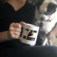 Load image into Gallery viewer, Designs by MyUtopia Shout Out:I Put The Boo In Booty White Ceramic Coffee Mug
