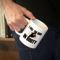 Load image into Gallery viewer, Designs by MyUtopia Shout Out:I Put The Boo In Booty White Ceramic Coffee Mug
