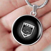 Load image into Gallery viewer, Designs by MyUtopia Shout Out:I Served, I Sacrificed, I Regret Nothing, I&#39;m a Veteran Personalized Engravable Keepsake Necklace

