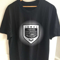 Load image into Gallery viewer, Designs by MyUtopia Shout Out:I Served, I Sacrificed, I Regret Nothing, I&#39;m a Veteran Unisex T-Shirt,S / Black,Adult Unisex T-Shirt
