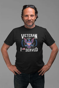 Load image into Gallery viewer, Designs by MyUtopia Shout Out:I Served U.S. Navy Veteran Adult Unisex T-Shirt
