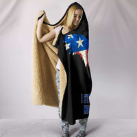 Load image into Gallery viewer, Designs by MyUtopia Shout Out:I Stand Behind Those that Stand For Me Premium Suede Medium Weight Hooded Blanket (80x60 &amp; 60x45)
