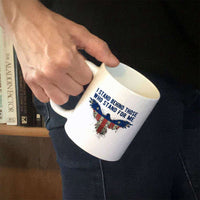 Load image into Gallery viewer, Designs by MyUtopia Shout Out:I Stand Behind Those Who Stand For Me White Ceramic Coffee Mug
