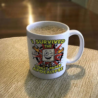 Load image into Gallery viewer, Designs by MyUtopia Shout Out:I Survived The Toilet Paper Apocalypse - Ceramic Coffee Mug 11oz
