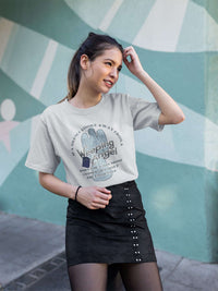 Load image into Gallery viewer, Designs by MyUtopia Shout Out:If a Silence Looks away from a Weeping Angel... Adult Unisex T-Shirt
