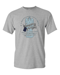 Load image into Gallery viewer, Designs by MyUtopia Shout Out:If a Silence Looks away from a Weeping Angel... Adult Unisex T-Shirt,Athletic Heather / S,Adult Unisex T-Shirt
