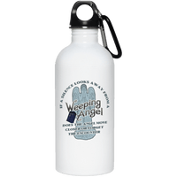 Load image into Gallery viewer, Designs by MyUtopia Shout Out:If a Silence Looks away from a Weeping Angel... Stainless Steel Water Bottle
